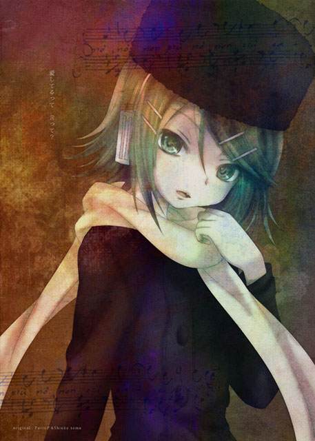 kagamine rin (vocaloid and 1 more) drawn by konayama_kata