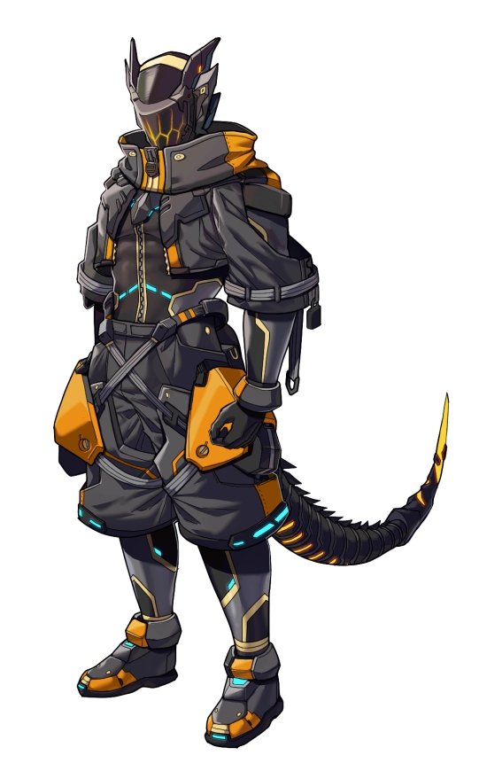 protagonist (phantasy star and 1 more) drawn by hakidashi_11