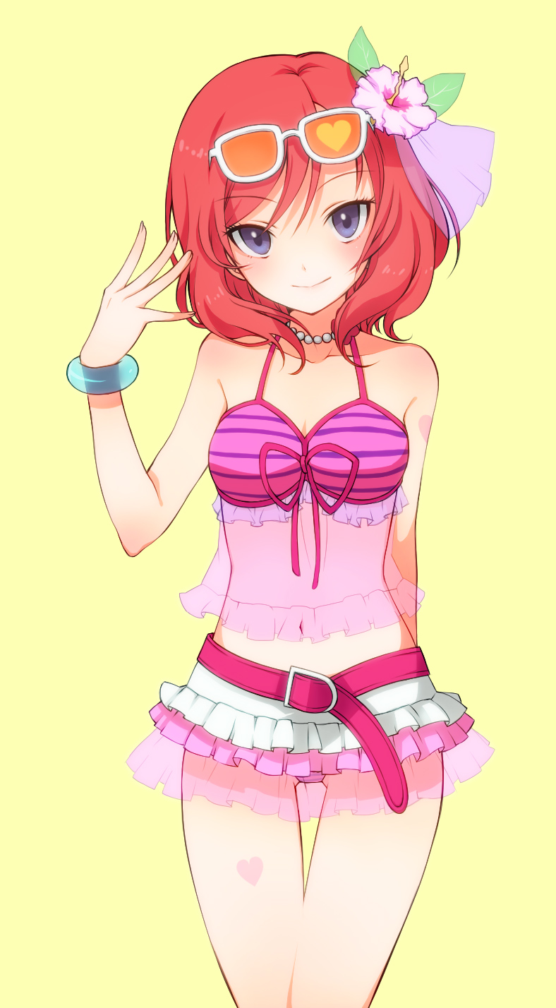 nishikino maki (love live! and 1 more) drawn by encheru_(th-sto)