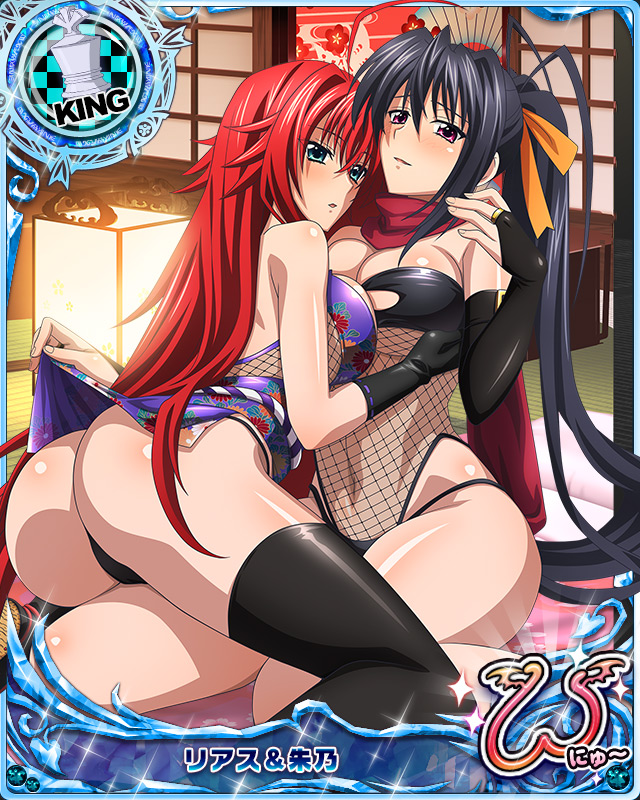 rias gremory and himejima akeno (high school dxd and 1 more)