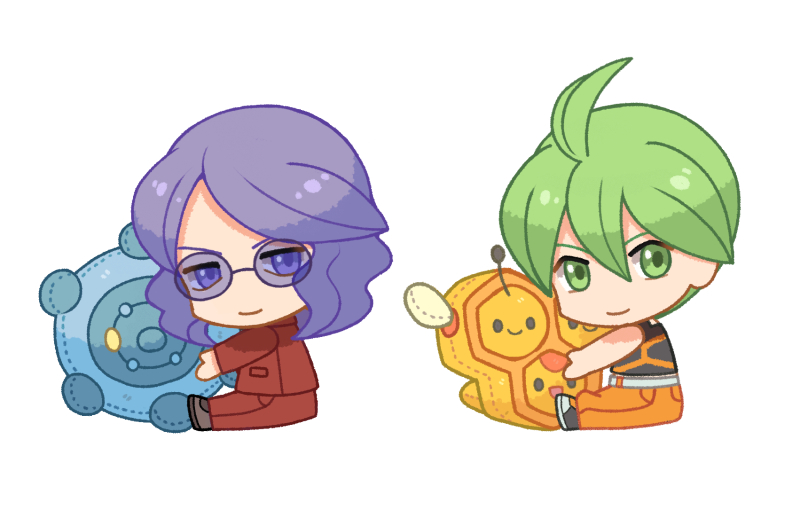 lucian and aaron (pokemon and 1 more) drawn by akr_(tvfz2233)