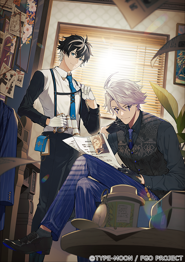 james moriarty and charlemagne (fate and 1 more) drawn by kino_itika