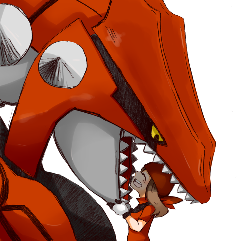 may and groudon (pokemon and 1 more) drawn by nakamura_nakako