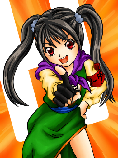 martial artist (suzumiya haruhi no yuuutsu and 2 more) drawn by alest_lusia