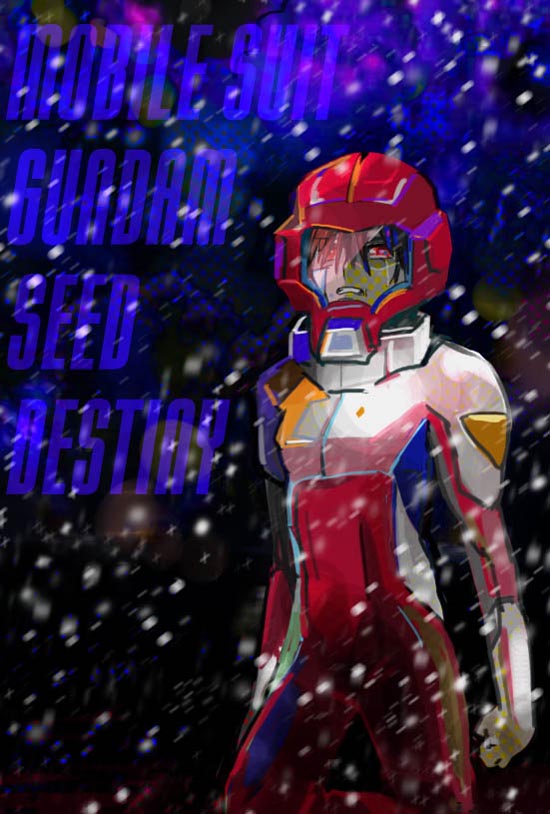 shinn asuka (gundam and 2 more) drawn by bonocho