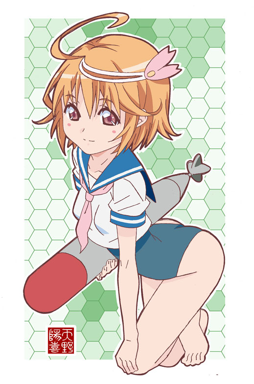 i-58 (kantai collection) drawn by amano_yo-ki