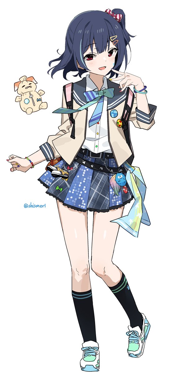 morino rinze (idolmaster and 1 more) drawn by shisoneri
