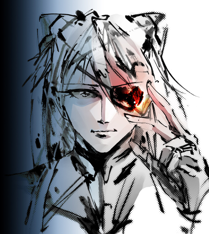 souryuu asuka langley and old snake (neon genesis evangelion and 4 more) drawn by ikuyoan