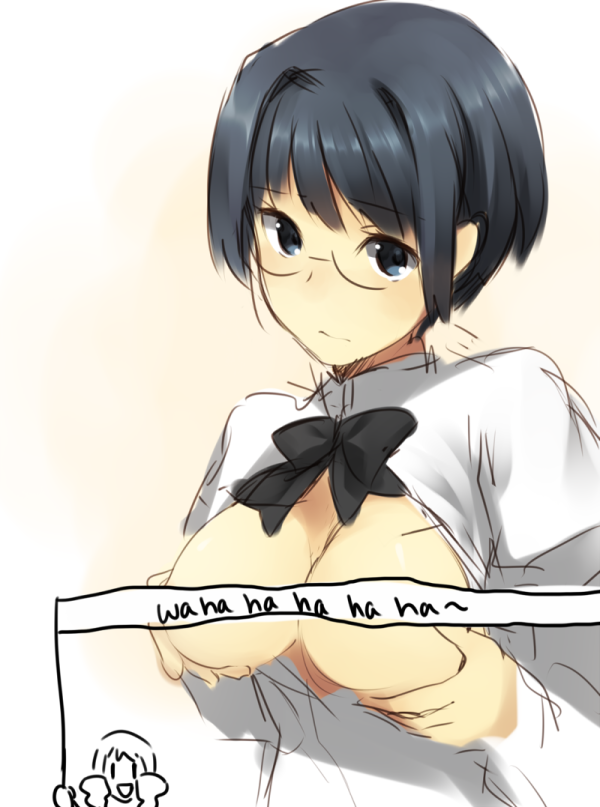 hakamichi shizune and mikado shiina (katawa shoujo) drawn by weee_(raemz)