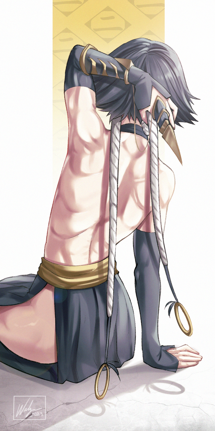 sui-feng (bleach) drawn by waligner