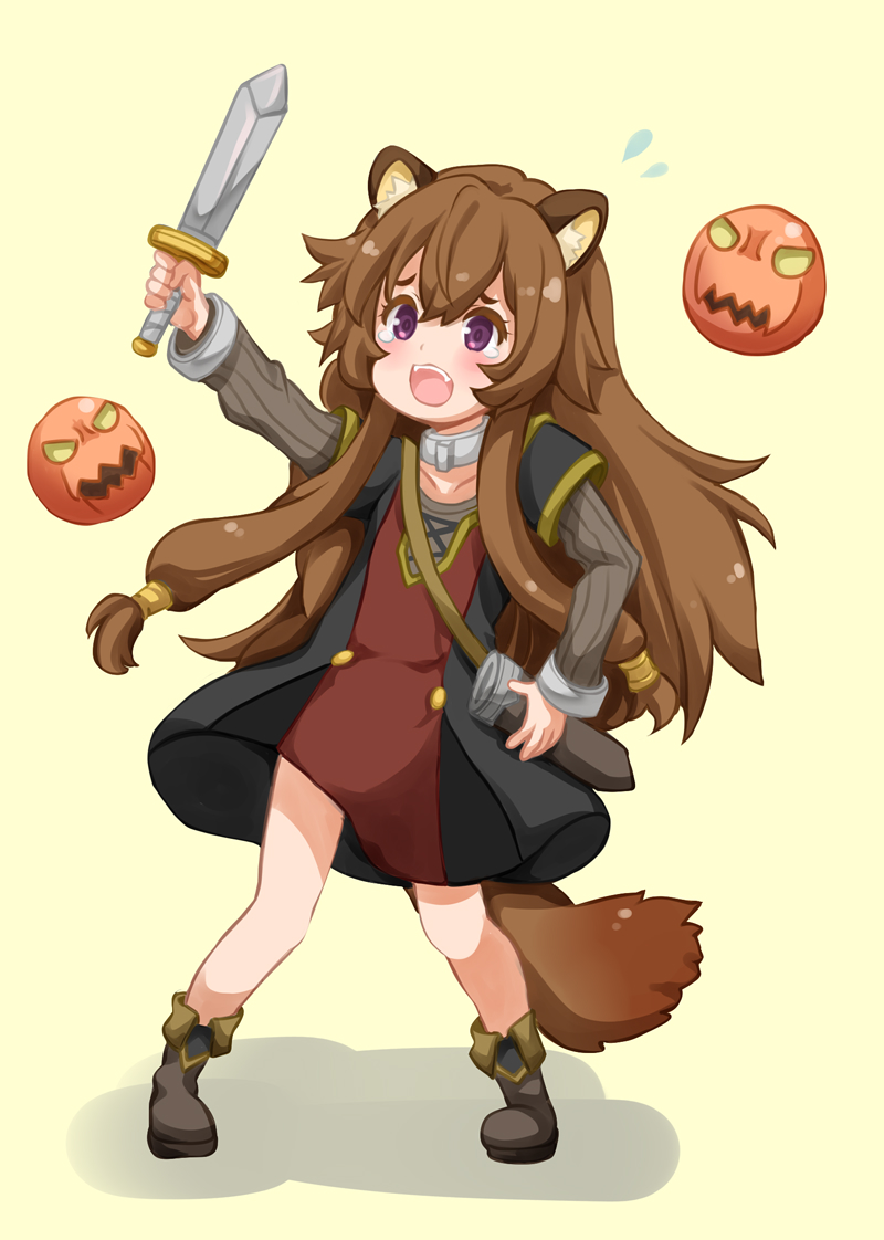 raphtalia and balloon (tate no yuusha no nariagari) drawn by tomoe_takenari