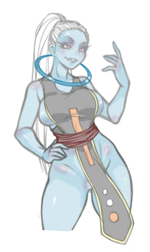 vados (dragon ball and 1 more) drawn by jago_dibuja