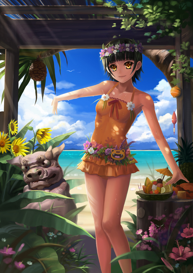 uiharu kazari (toaru majutsu no index and 1 more) drawn by saber_01