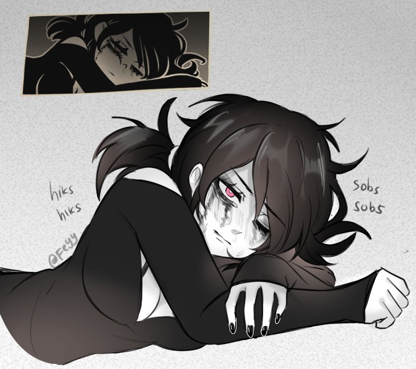 ashley graves (the coffin of andy and leyley) drawn by felichiii
