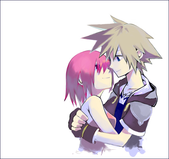sora and kairi (kingdom hearts and 1 more)
