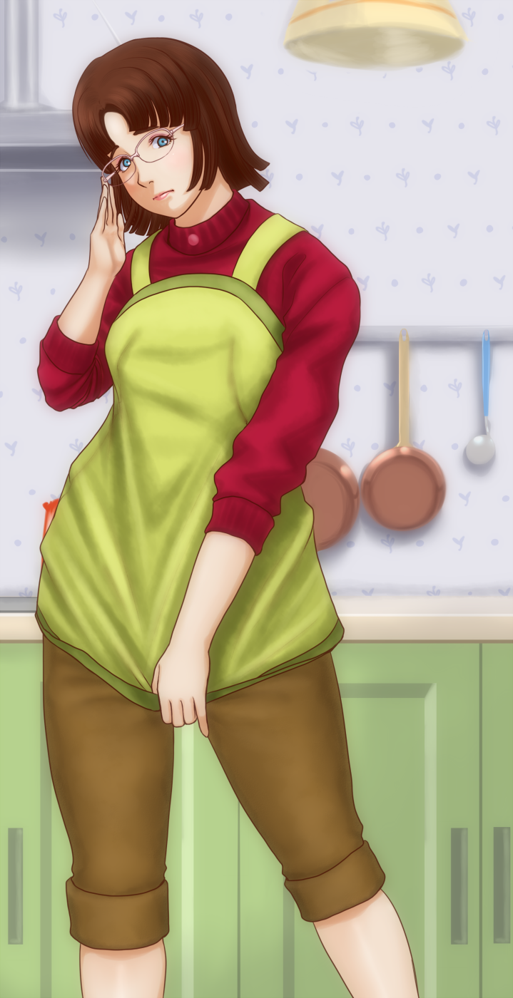 kiyomi-san (kyukyutto) drawn by kamisuki