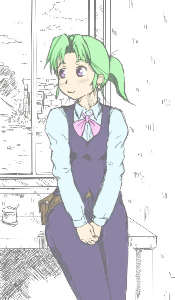 hatsuseno alpha (yokohama kaidashi kikou) drawn by hashibami_arata