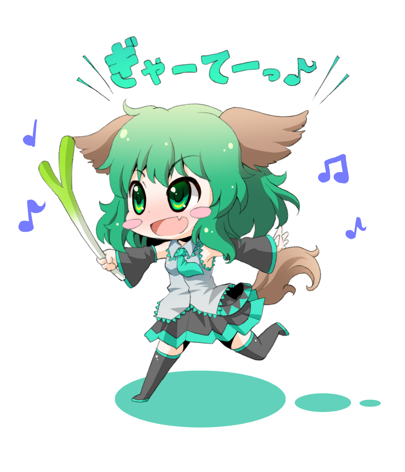hatsune miku and kasodani kyouko (touhou and 1 more) drawn by arinu
