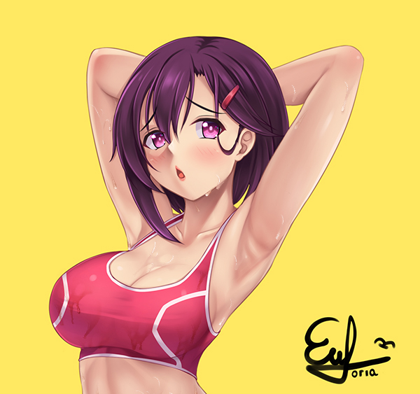 mikazuki shizuka (zom 100: zombie ni naru made ni shitai 100 no koto) drawn by euforia