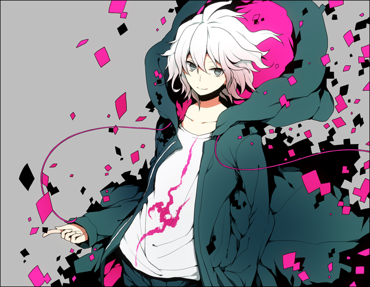 komaeda nagito (danganronpa and 1 more) drawn by sable_(sutec)
