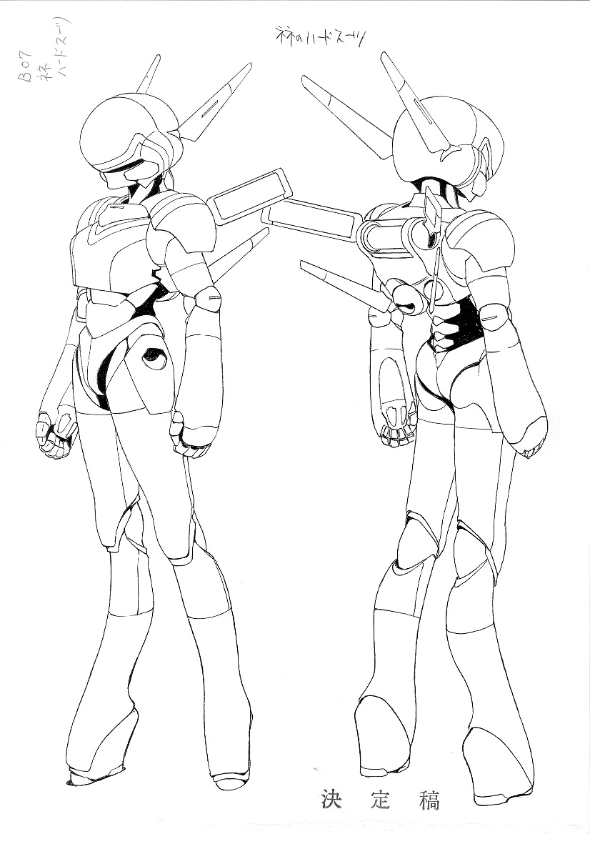 nene romanova (bubblegum crisis 2040) drawn by aramaki_shinji