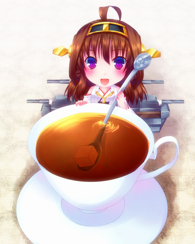 kongou (kantai collection) drawn by door_to_heaven
