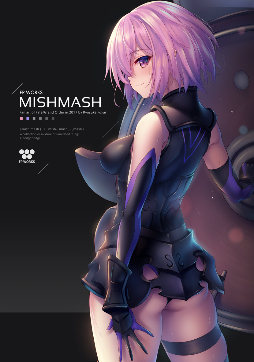mash kyrielight (fate and 1 more) drawn by fukai_ryosuke