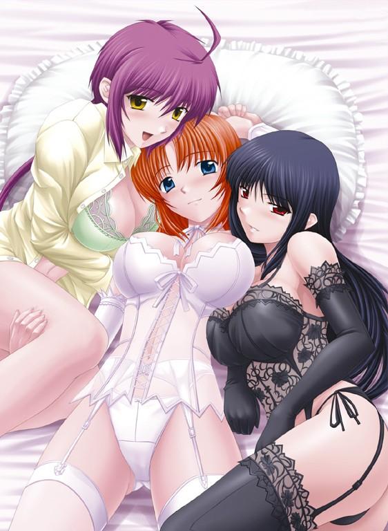 hiiragi tomoe, hiiragi kaname, and inugami honami (nee chanto shiyou yo! and 1 more) drawn by shironeko_sanbou
