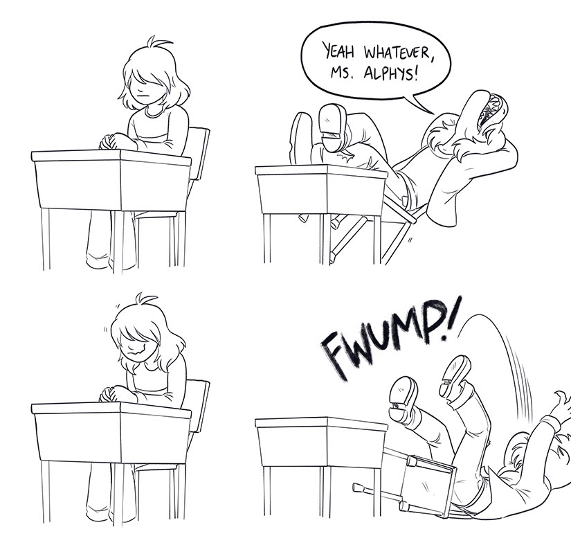 kris and susie (deltarune) drawn by lynxgriffin