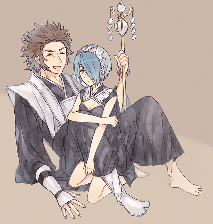 setsuna and azama (fire emblem and 1 more) drawn by shourou_kanna