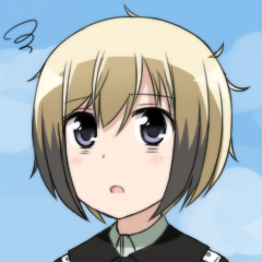 erica hartmann (world witches series and 1 more) drawn by mikomiko_(mikomikosu)