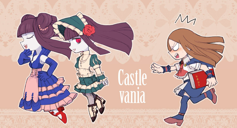 charlotte aulin, stella lecarde, and loretta lecarde (castlevania and 1 more) drawn by kuromimisan