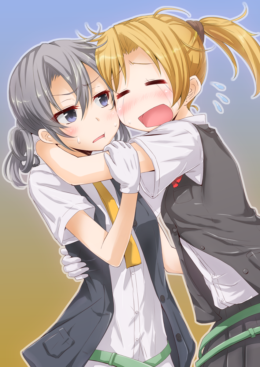 maikaze and nowaki (kantai collection) drawn by anti_(untea9)