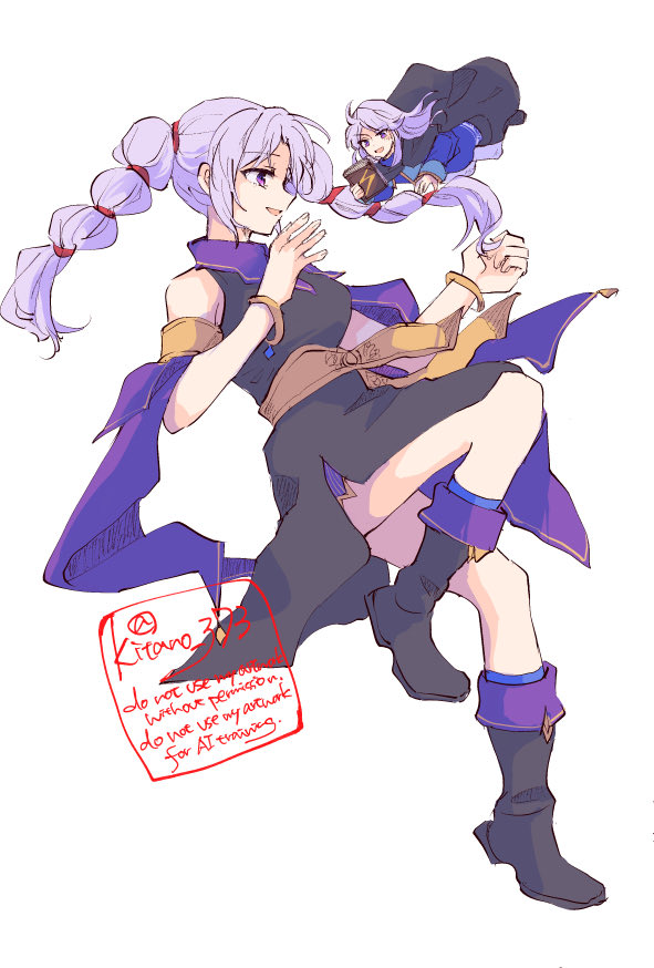 tine and arthur (fire emblem and 1 more) drawn by kitano_373