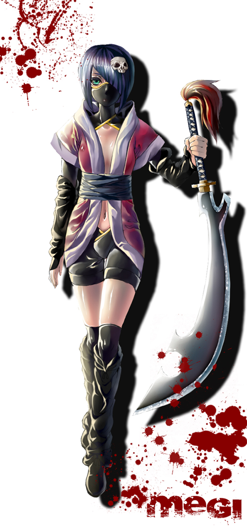 katen kyoukotsu (bleach and 1 more) drawn by megi