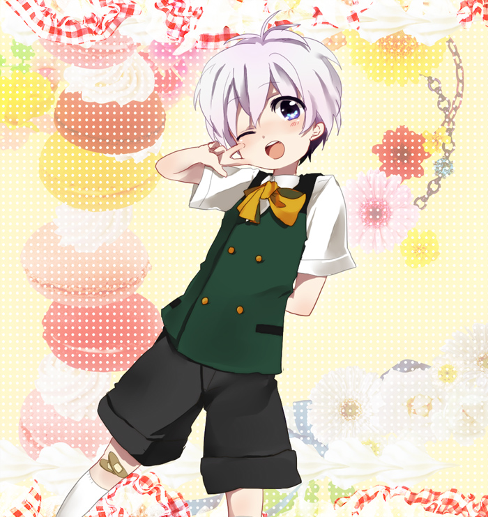 macaron (30-sai no hoken taiiku) drawn by sakuma_(sheath)