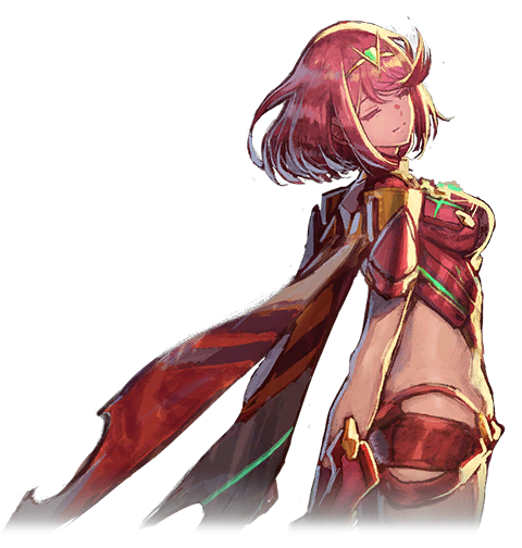 pyra (xenoblade chronicles and 1 more) drawn by saitou_masatsugu