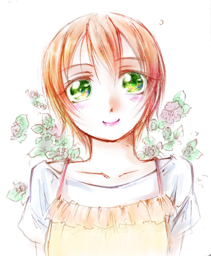 hoshizora rin (love live! and 1 more) drawn by jason_(kaiten_kussaku_kikou)