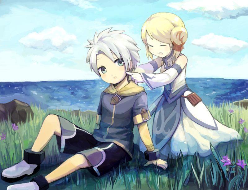 senel coolidge and stella telmes (tales of and 1 more) drawn by dorosousu