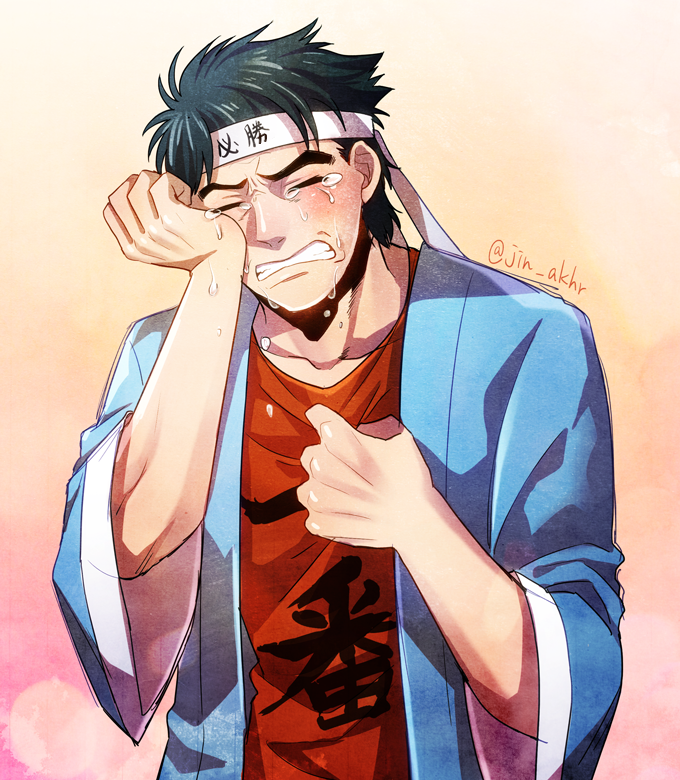 umezawa masahiko (hajime no ippo) drawn by jin_akhr