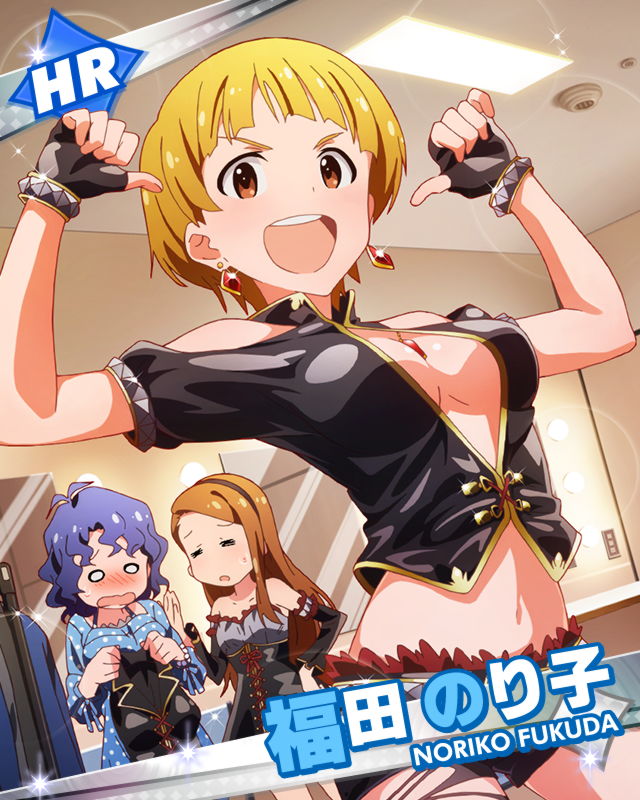 minase iori, toyokawa fuka, and fukuda noriko (idolmaster and 1 more)