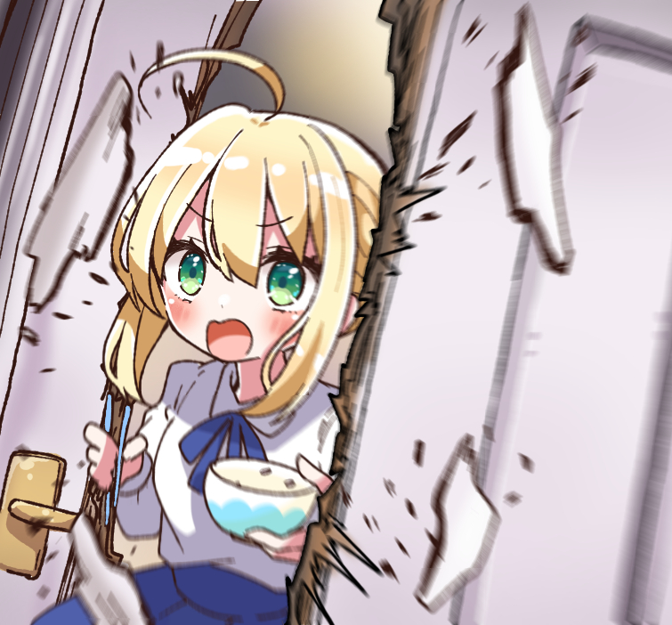 artoria pendragon and saber (fate and 3 more) drawn by jako_(jakoo21)