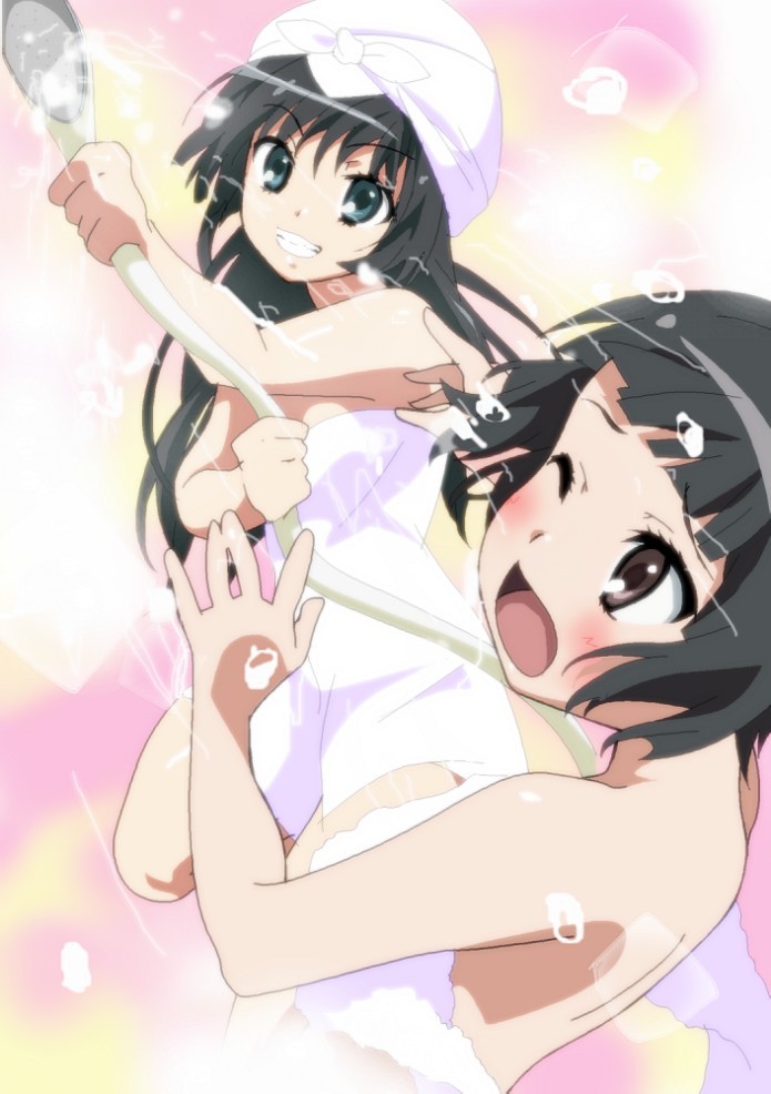 saten ruiko and uiharu kazari (toaru majutsu no index and 1 more) drawn by momoiro_tanuki