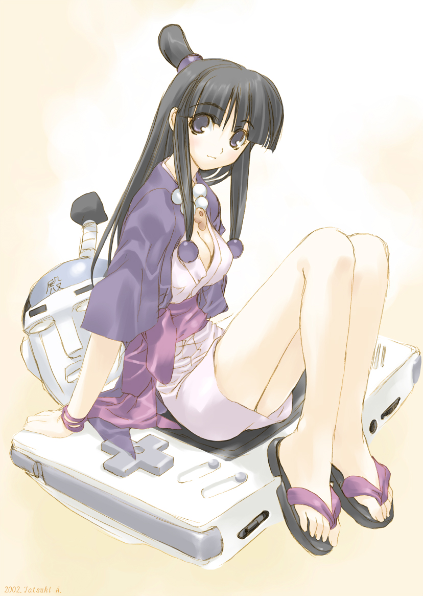 maya fey (ace attorney) drawn by amazuyu_tatsuki