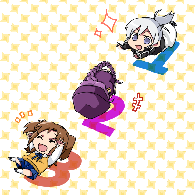 sion eltnam, yumizuka satsuki, sion eltnam atlasia, and riesbyfe stridberg (tsukihime and 1 more) drawn by 6_(yuchae)