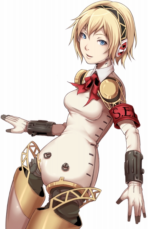aigis (persona and 1 more) drawn by ina_(gokihoihoi)