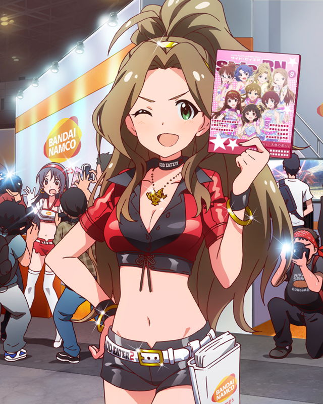 minase iori, akizuki ritsuko, toyokawa fuka, tanaka kotoha, kousaka umi, and 4 more (idolmaster and 2 more)