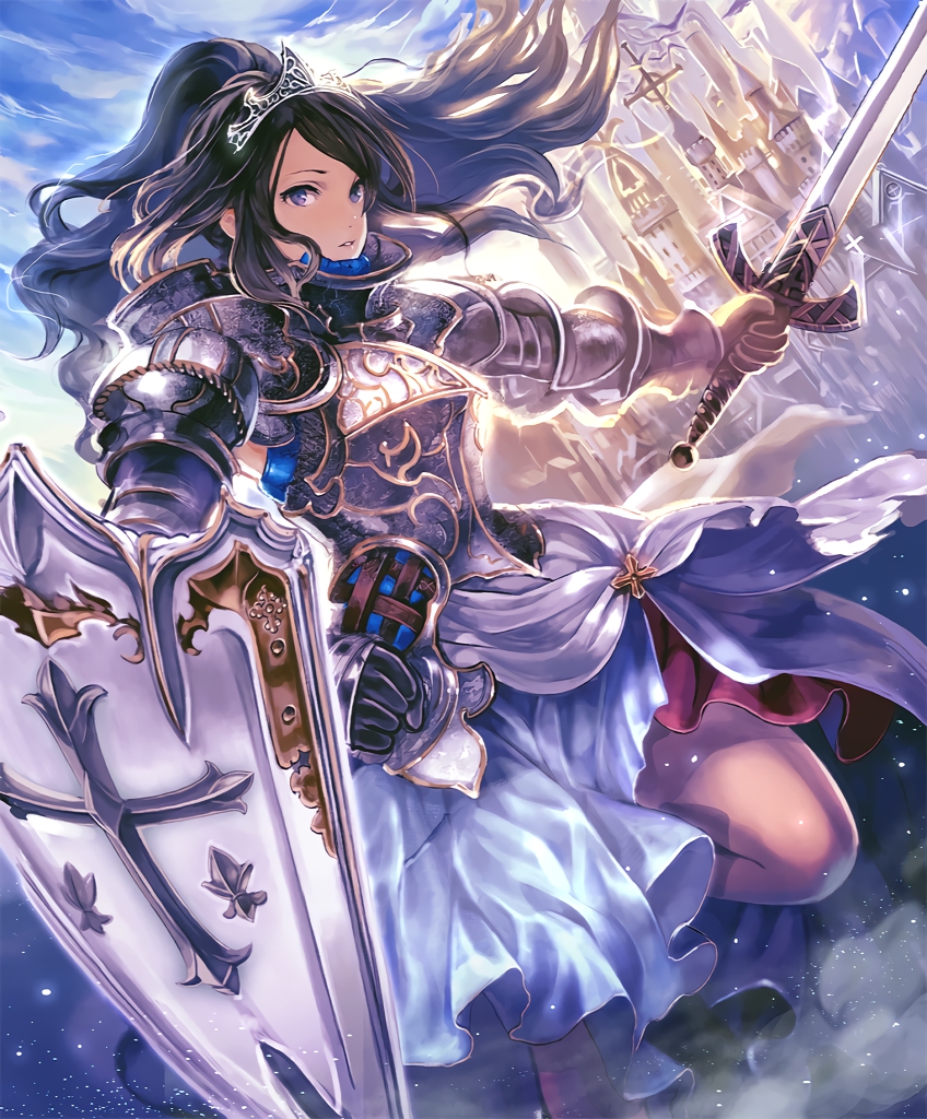 white paladin (shingeki no bahamut and 1 more)