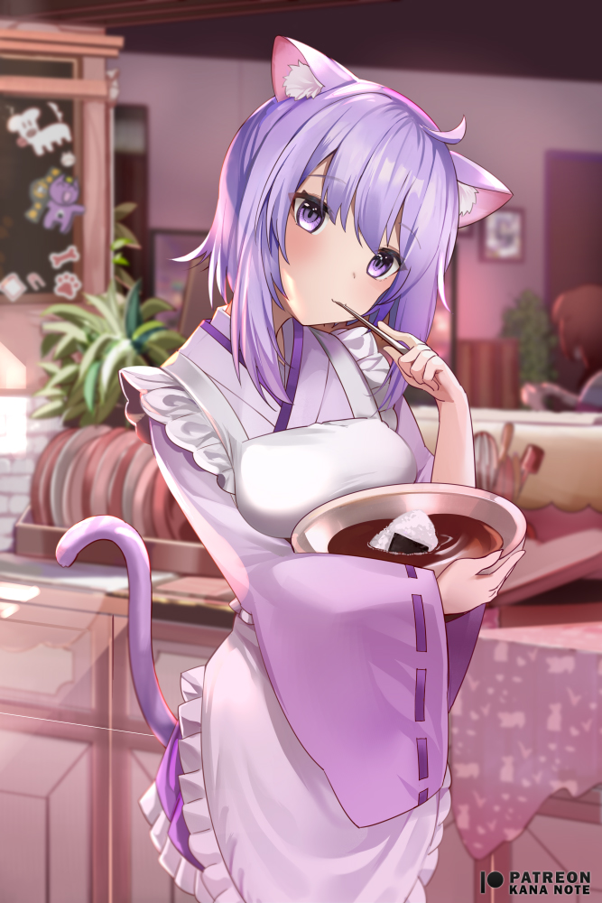 nekomata okayu, inugami korone, and hoso-inu (hololive) drawn by mujinbensin