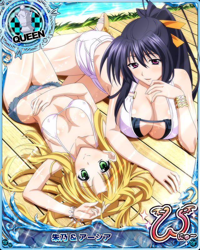 himejima akeno and asia argento (high school dxd and 1 more)